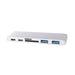Goslash Picks Usb 3.0 Type-c Hub 6 Port Powered Adapter