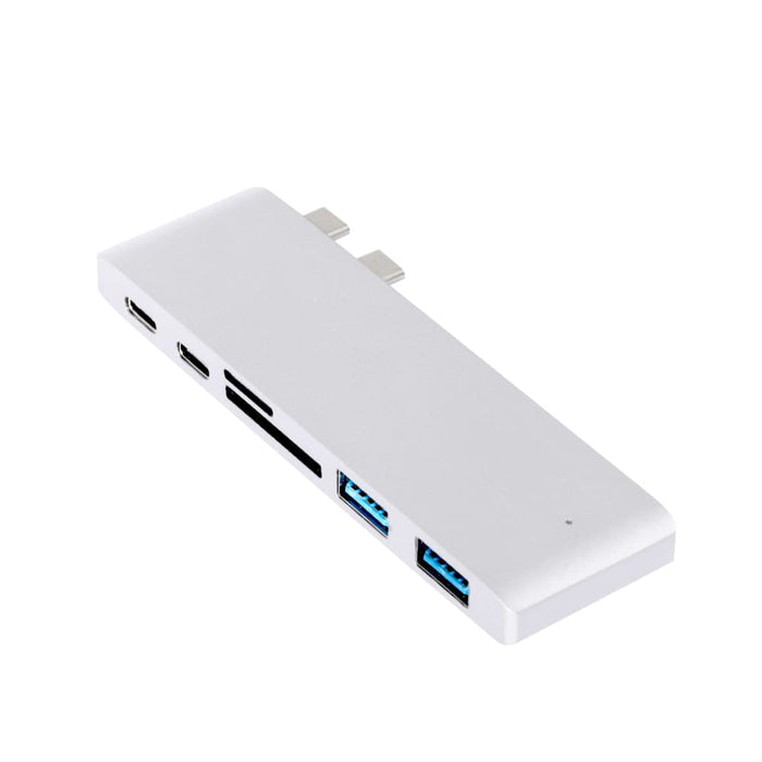 Goslash Picks Usb 3.0 Type-c Hub 6 Port Powered Adapter