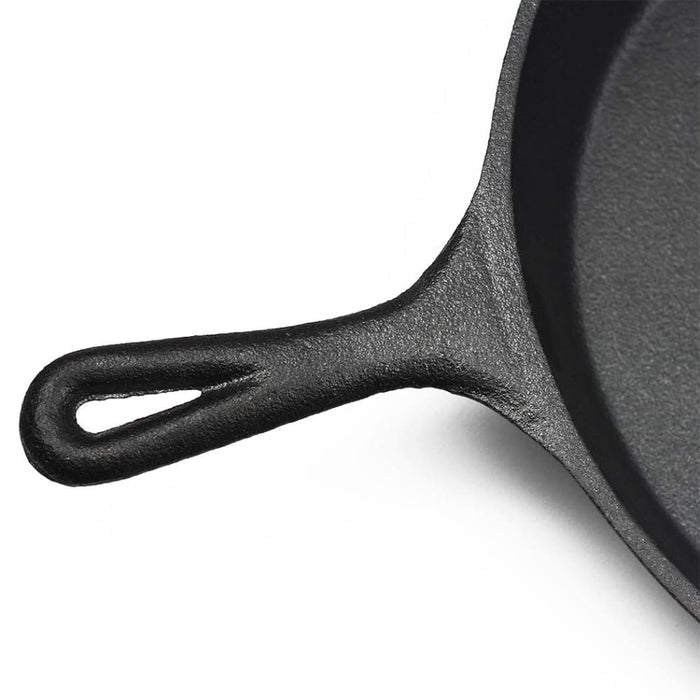 Goslash Picks 30cm Cast Iron Skillet Fry Pan 12 Inch Pre