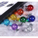 30mm Crystal Bubble Ball Furniture Knob Kitchen Cupboard
