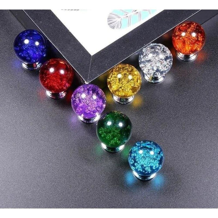 30mm Crystal Bubble Ball Furniture Knob Kitchen Cupboard