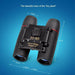 30x60 Mini Compact Portable Waterproof Binocular Telescope