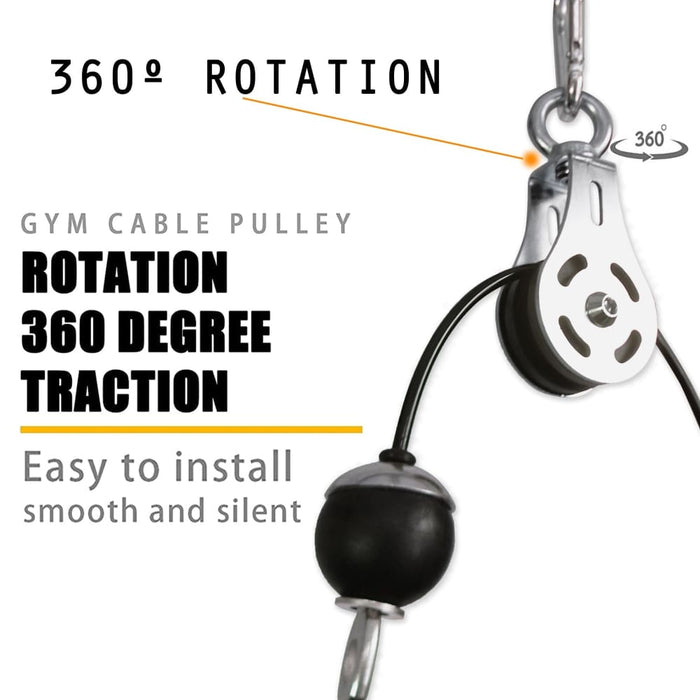 360 Degree Stainless Steel Cable Pulley
