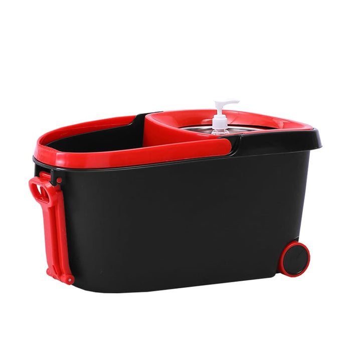 Goslash Picks 360° Spin Mop Bucket Set Spinning Stainless