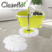 Goslash Picks 360° Spin Mop Bucket Set Spinning Stainless