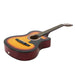 38in Pro Cutaway Acoustic Guitar with Bag Strings - Sun