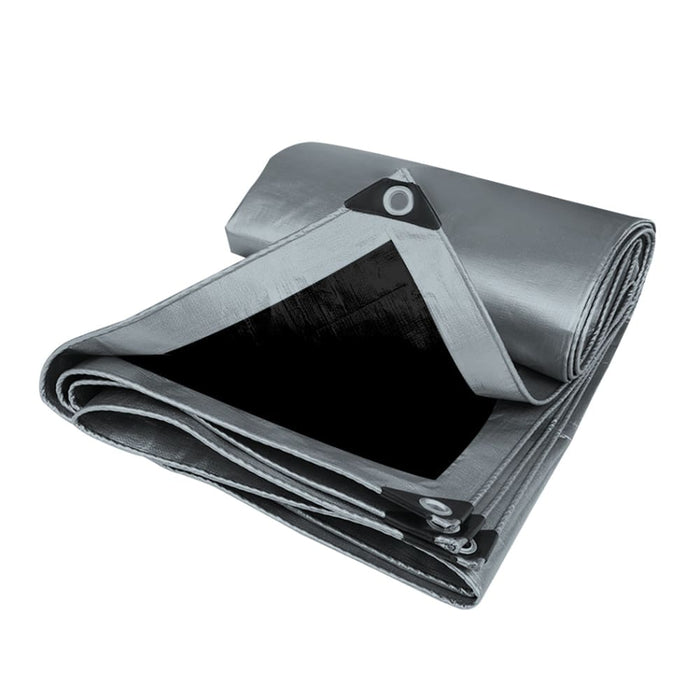 Goslash Picks 4.9x6.1m Heavy Duty Poly Tarps 200gsm Pe