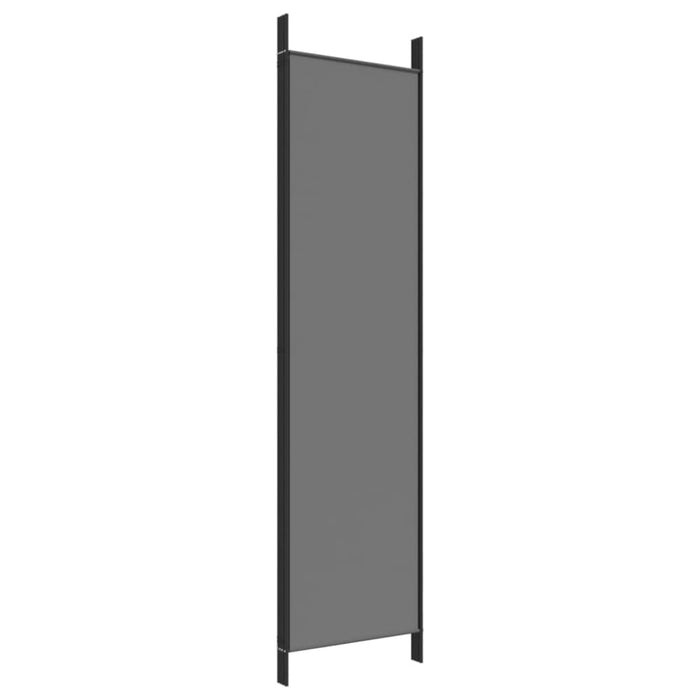4-panel Room Divider Anthracite 200x200 Cm Fabric Tpbona