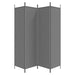 4-panel Room Divider Anthracite 200x200 Cm Fabric Tpbona
