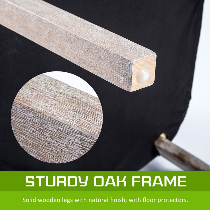 4 Set Blue French Provincial Dining Chair Amour Oak Leg