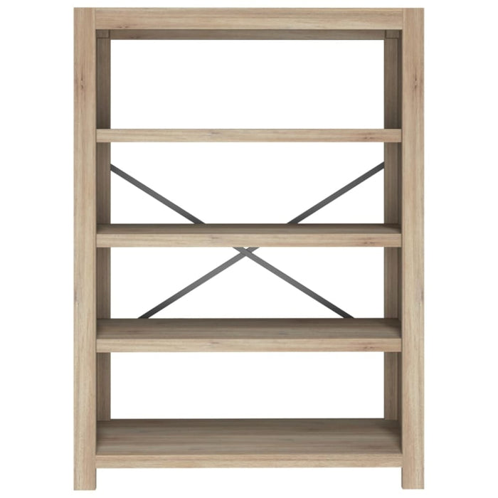4-tier Bookcase 80x30x110 Cm Solid Wood Acacia Tapbnp