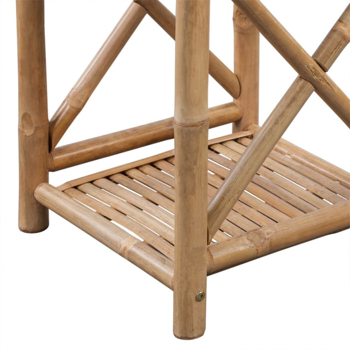 4-tier Square Bamboo Shelf Xaxakx