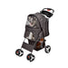 4 Wheels Pet Stroller Dog Cat Cage Puppy Pushchair Travel