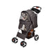 Goslash Picks 4 Wheels Pet Stroller Dog Cat Cage Puppy