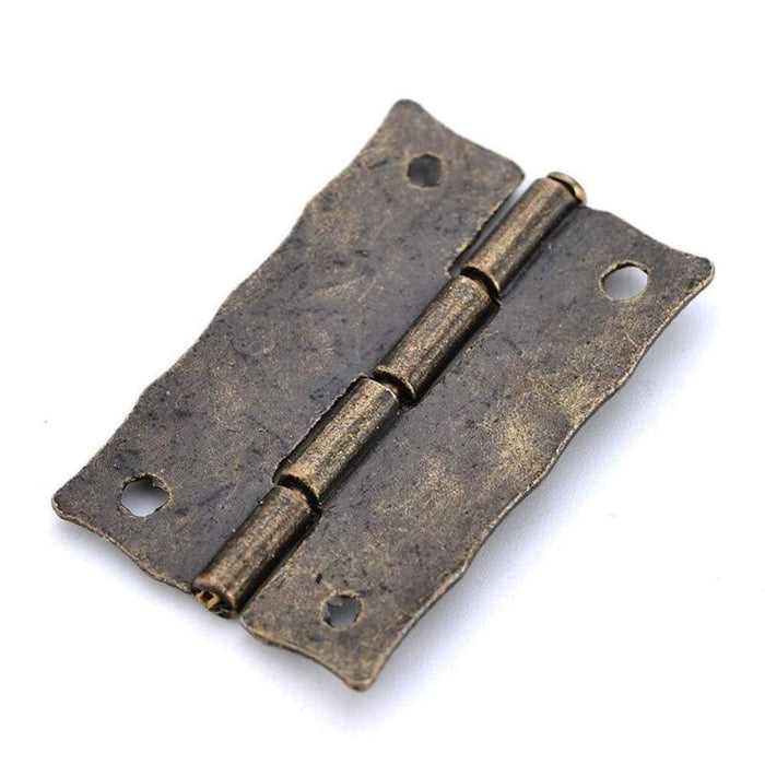 4pcs Antique Bronze Cabinet Door Drawer Vintage Hinge