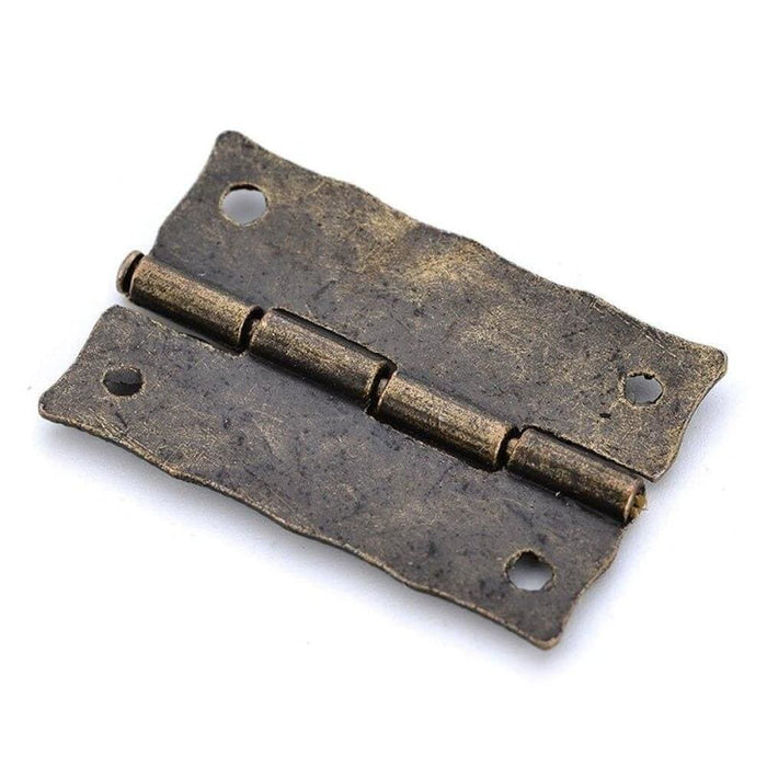 4pcs Antique Bronze Cabinet Door Drawer Vintage Hinge