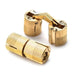 4pcs Copper Brass 8 - 18mm Cylindrical Hidden Cabinet
