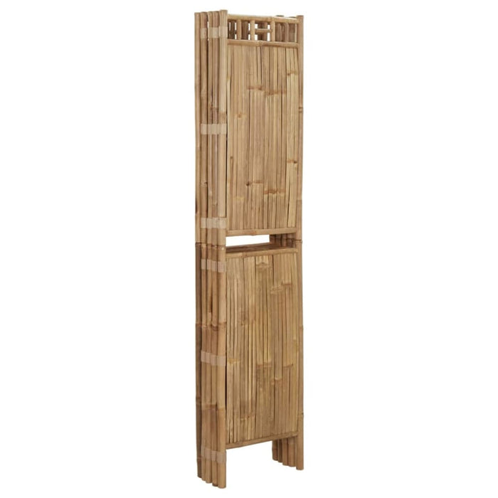 5-panel Room Divider Bamboo 200x180 Cm Taoipb