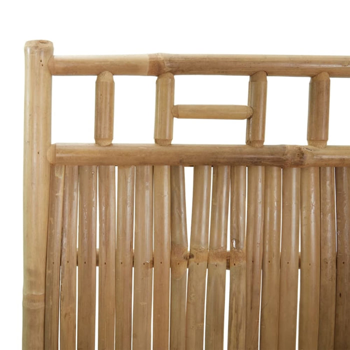 5-panel Room Divider Bamboo 200x180 Cm Taoipb