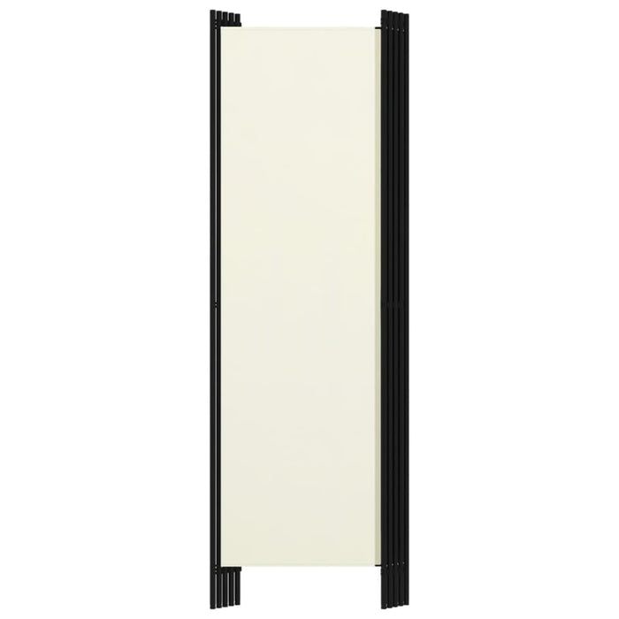 5 Panel Room Divider Cream White Gl42