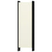 5 Panel Room Divider Cream White Gl42