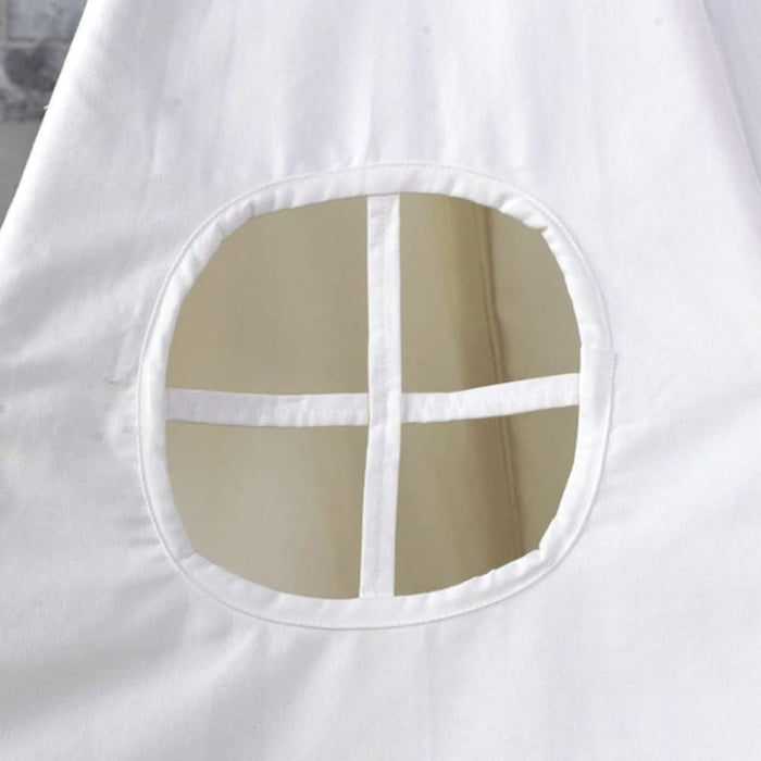 5 Poles Giant Kids Teepee Tent (natural Canvas)