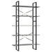 5-tier Book Cabinet Concrete Grey Chipboard Tbnxbbx