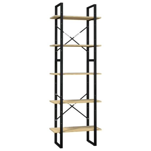 5-tier Book Cabinet Pinewood Tbnoknt