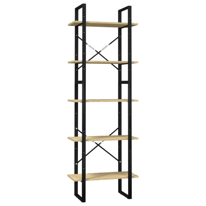 5-tier Book Cabinet Pinewood Tbnoknt