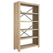 5-tier Bookcase 80x30x140 Cm Solid Wood Acacia Tapbna
