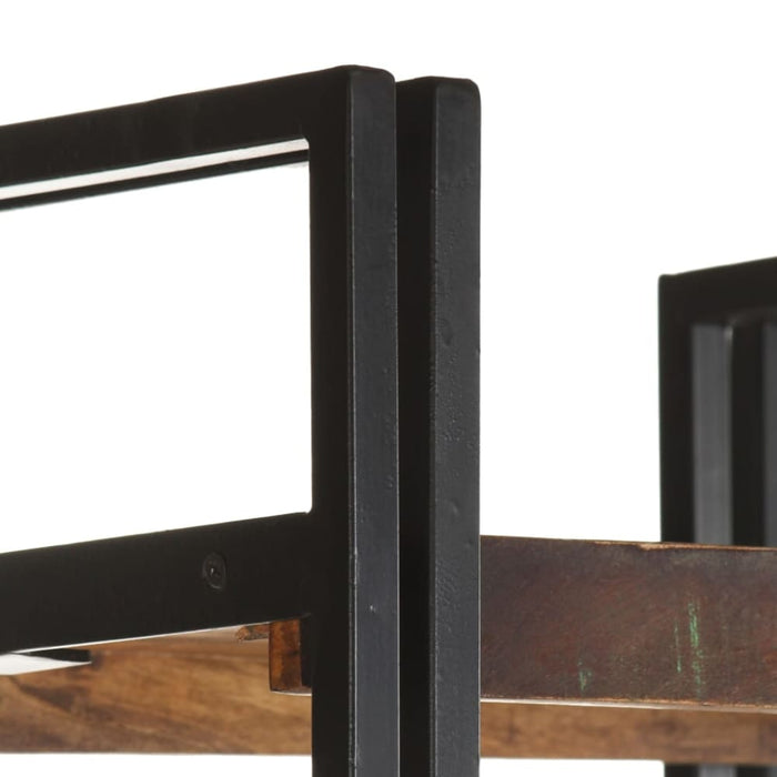 5 - tier Bookcase Solid Reclaimed Wood Txblxk