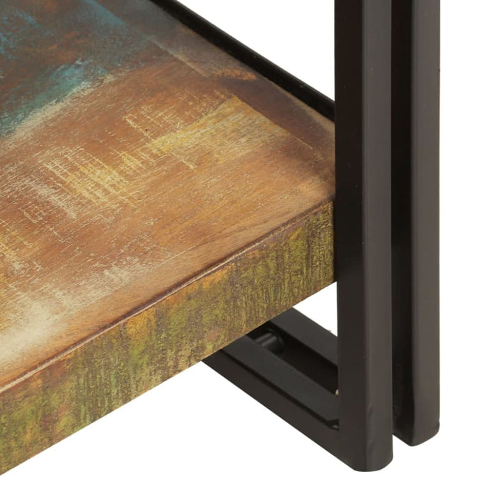 5 - tier Bookcase Solid Reclaimed Wood Txblxk