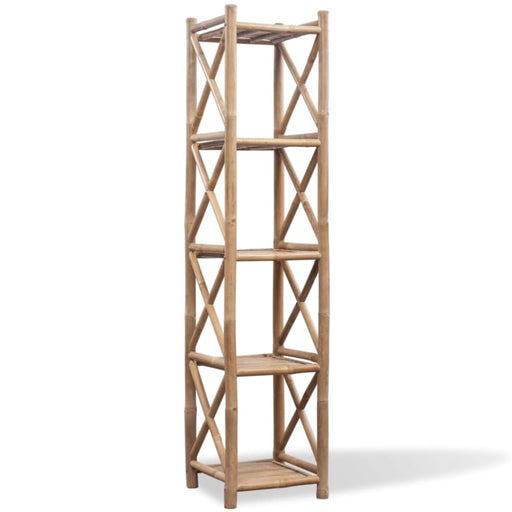 5-tier Square Bamboo Shelf Xaxakt