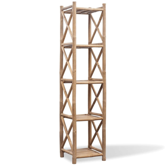 5-tier Square Bamboo Shelf Xaxakt