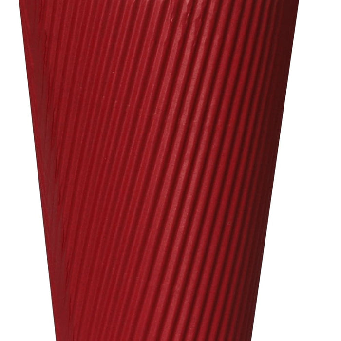 500 Pcs 16oz Disposable Takeaway Coffee Paper Cups Triple