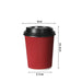 500 Pcs 8oz Disposable Takeaway Coffee Paper Cups Triple