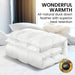500gsm Duck Down Feather Quilt Comforter Doona - Queen