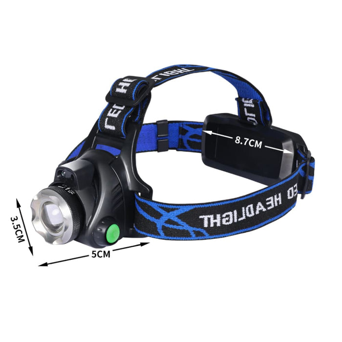 Goslash Picks 3x 500lm Led Headlamp Headlight Flashlight