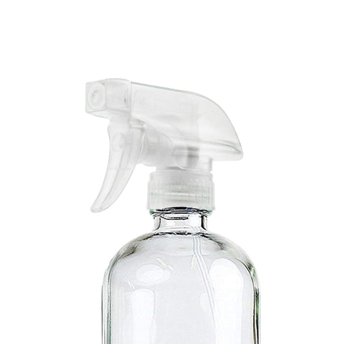 6x 500ml Clear Glass Spray Bottles Trigger Water Sprayer