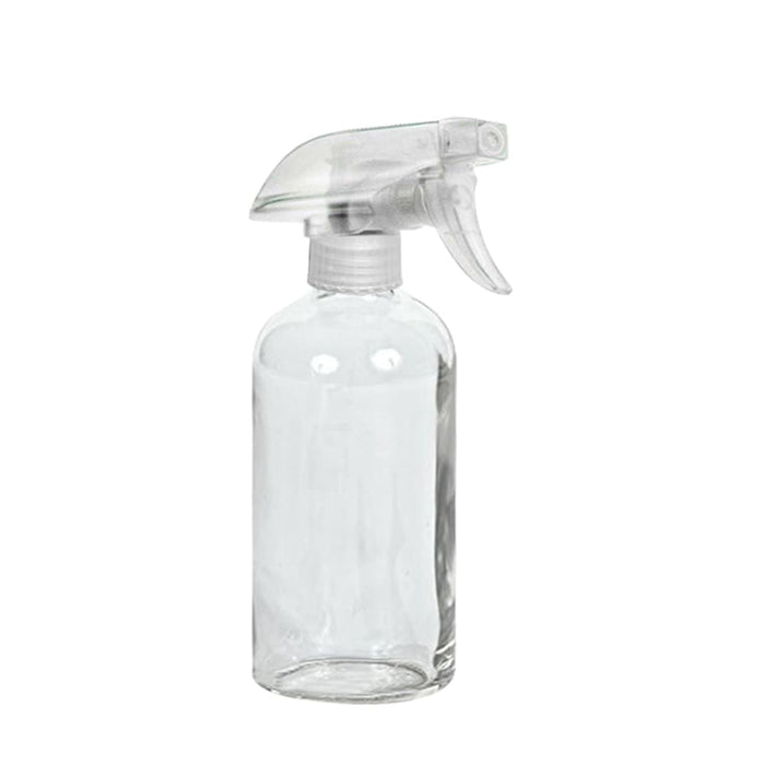6x 500ml Clear Glass Spray Bottles Trigger Water Sprayer