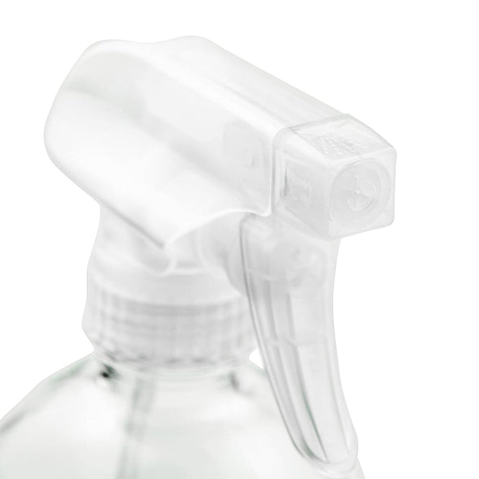 6x 500ml Clear Glass Spray Bottles Trigger Water Sprayer