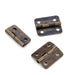 50pcs Mini Bronze Gold Decoration Door Hinges