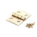 50pcs Mini Bronze Gold Decoration Door Hinges