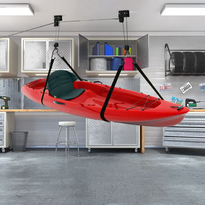 Goslash Picks 54kg Kayak Hoist Bike Ladder Lift Pulley