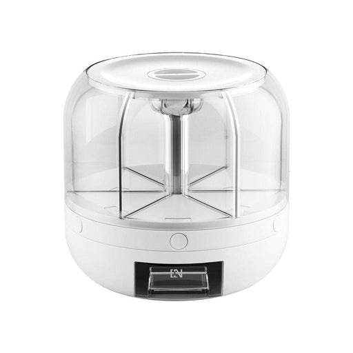 6-in-1 Cereal Dispenser Rotating Grain Container 10kg Rice