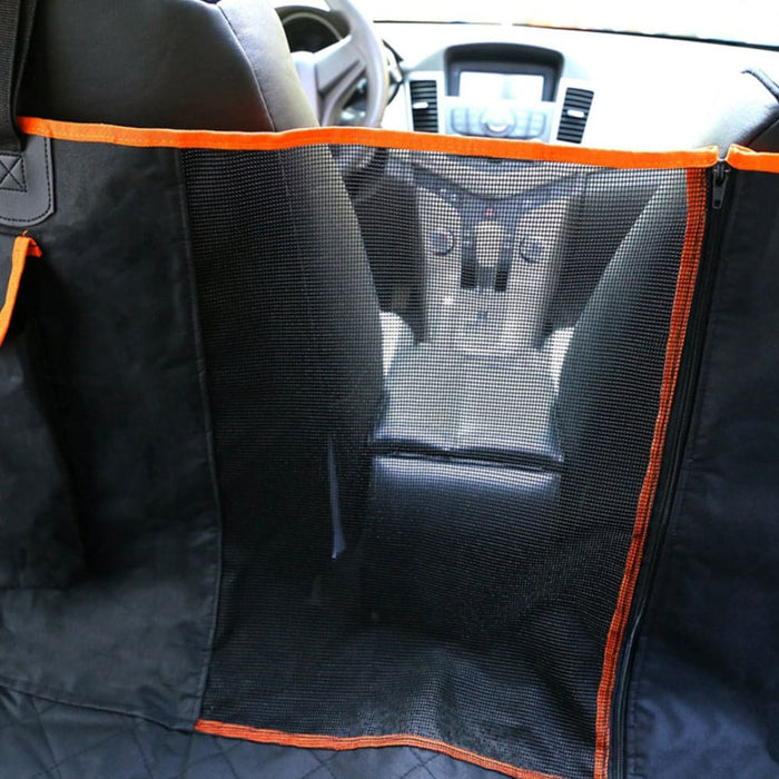 2x 600d Oxford Cloth Waterproof Dog Car Cover Back Seat