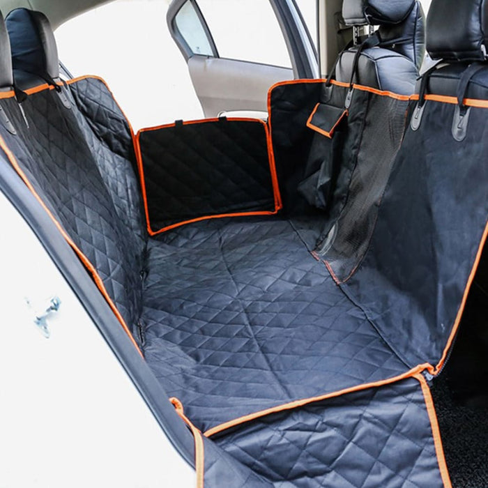 2x 600d Oxford Cloth Waterproof Dog Car Cover Back Seat