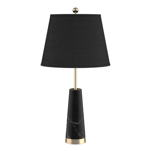 68cm Black Marble Bedside Desk Table Lamp Living Room Shade