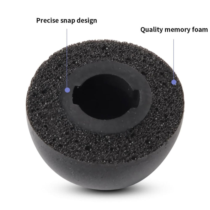 6pcs Anti-slip Avoid Falling off Memory Foam Ear Tips