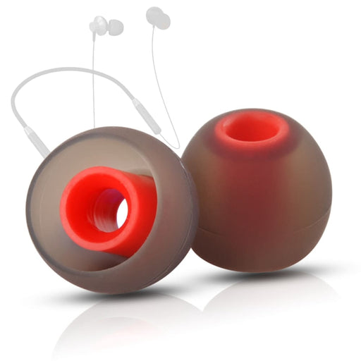 6pcs Anti-slip Silicone Ear Tips for Lenovo He05 Qe66 Jbl